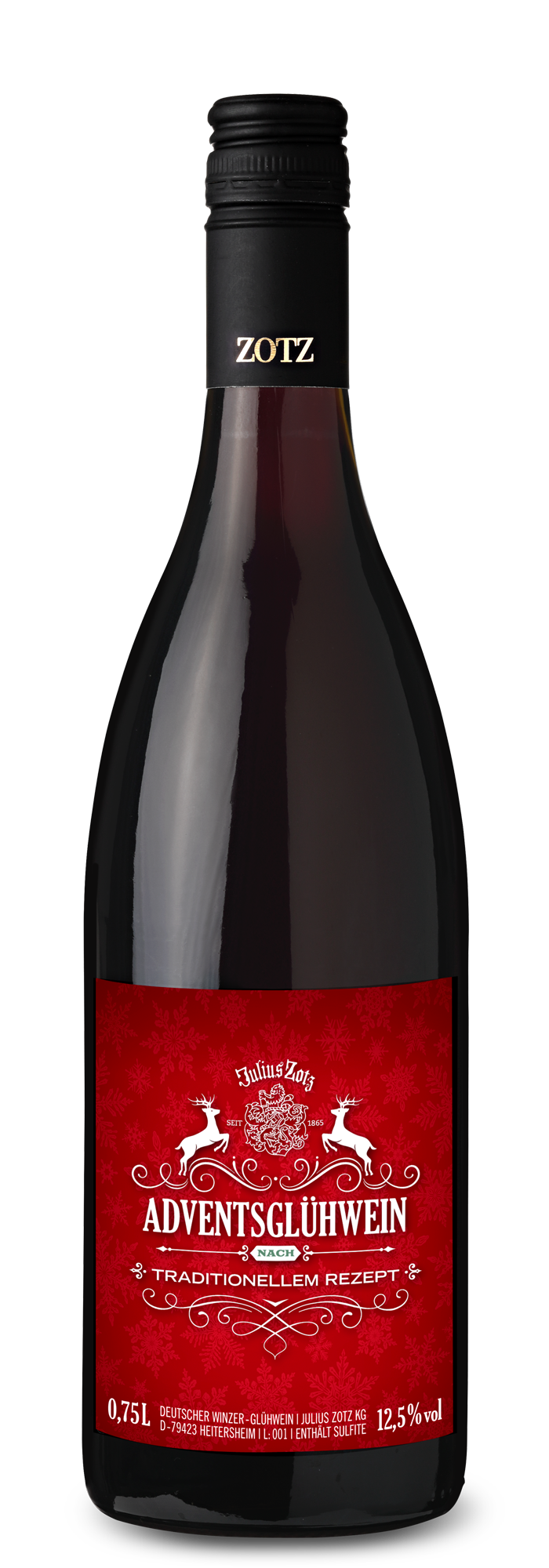 ADVENTSGLÜHWEIN -ROT-