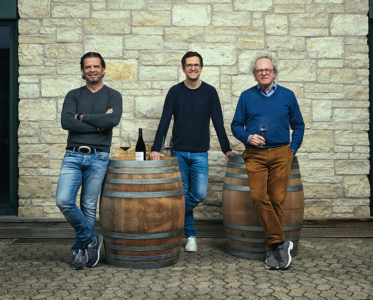 Julian, Martin und Michael vom Familien-Weingut Zotz Heitersheim